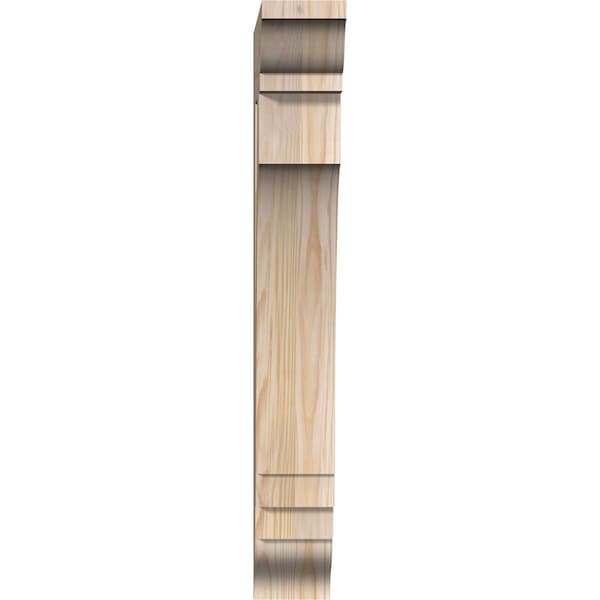 Imperial Traditional Smooth Bracket, Douglas Fir, 3 1/2W X 14D X 26H